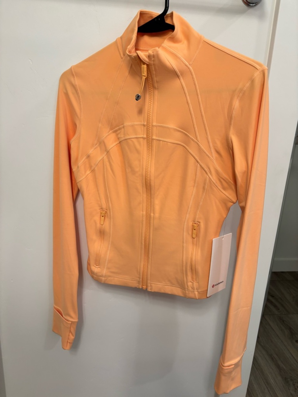 Lululemon define cropped jacket rock melon
